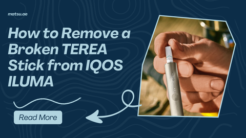 How to Remove a Broken TEREA Stick from IQOS ILUMA