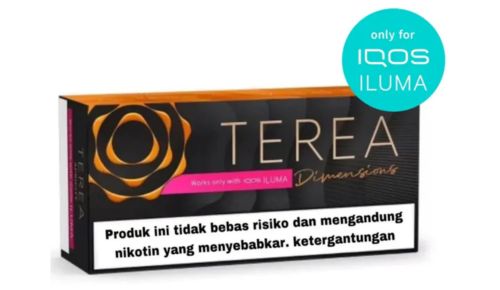 IQOS Heets TEREA Dimensions Apricity Sticks Indonesia Version