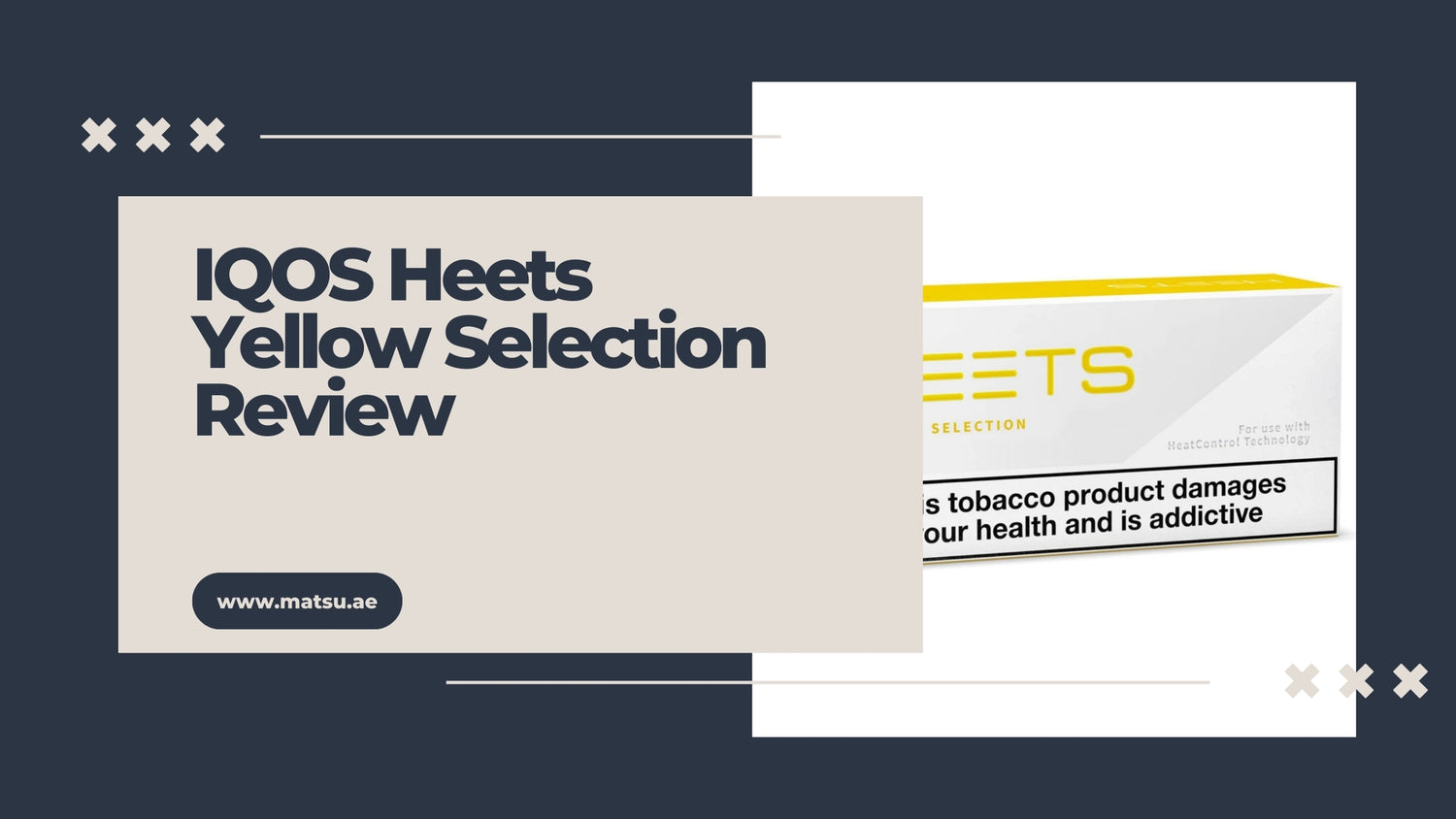 IQOS Heets Yellow Selection Review