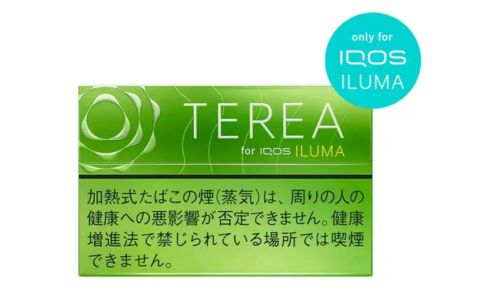 IQOS Heets TEREA Yellow Menthol Sticks Japan Version