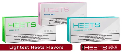 What are the Lightest IQOS Heets Flavors
