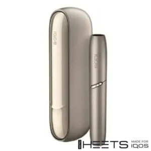 IQOS 3 DUO Brilliant Gold heated tobacco device