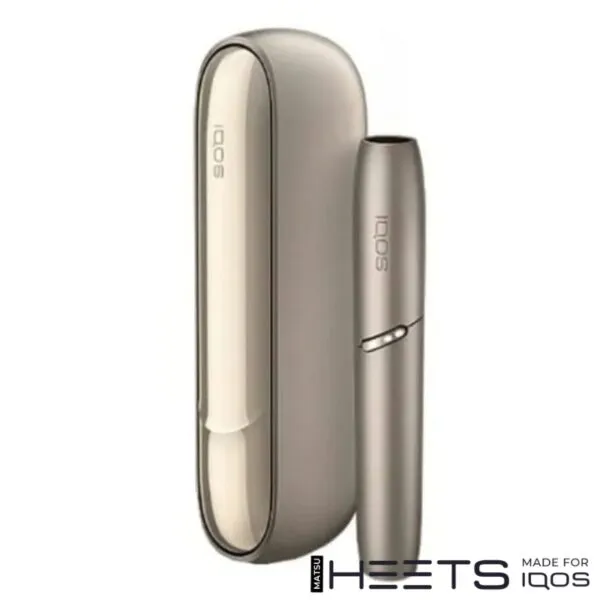 IQOS 3 DUO Brilliant Gold heated tobacco device