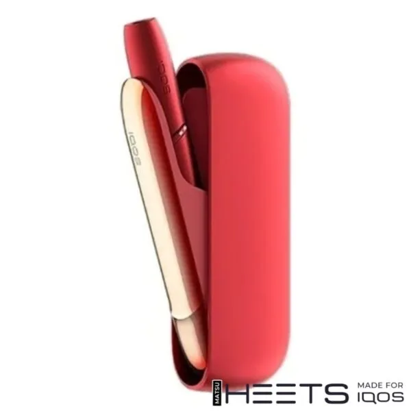 IQOS 3 DUO Passion Red with classic IQOS 3 design