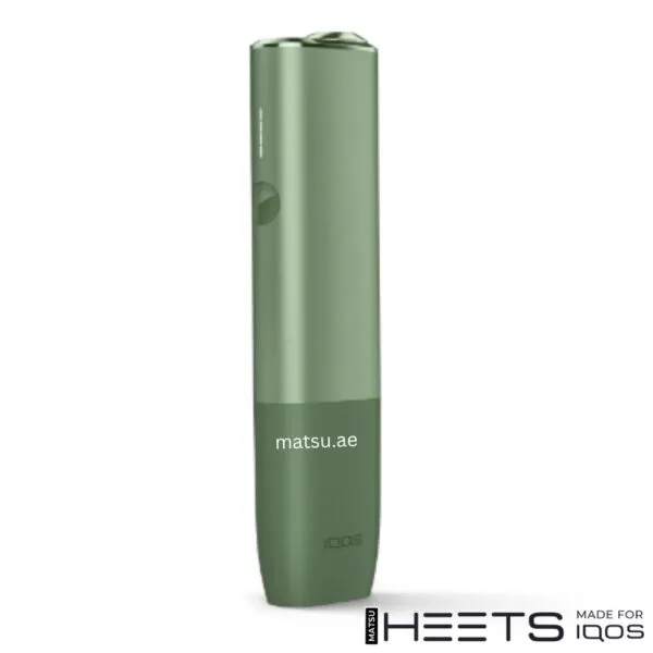 IQOS ILUMA One Moss Green heated tobacco device