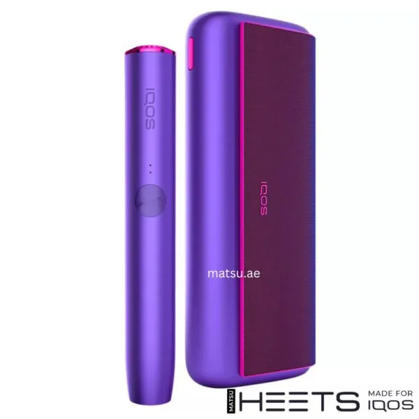 IQOS ILUMA Prime Neon Limited Edition with anodized aluminium with a textured wrap