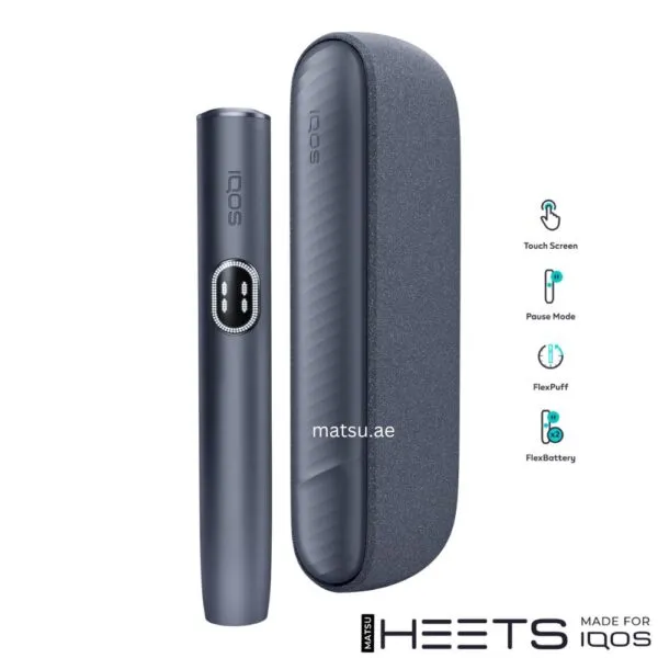 IQOS ILUMA i Black, holder + pocket charger
