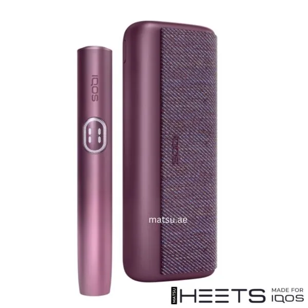 IQOS ILUMA i Prime Garnet Red Purple heated tobacco device