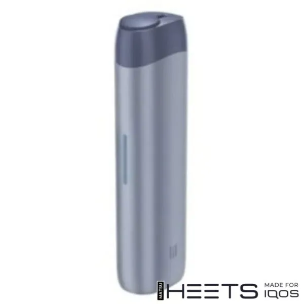 IQOS Lil Solid EZ Blue with one-piece body with LED battery indicator