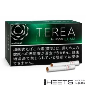 TEREA Black Menthol Japan pack, menthol and icy flavour