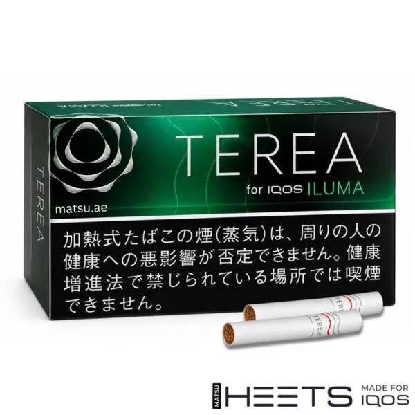 TEREA Black Menthol Japan pack, menthol and icy flavour