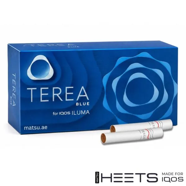 TEREA Blue Kazakhstan pack, menthol and peppermint flavour