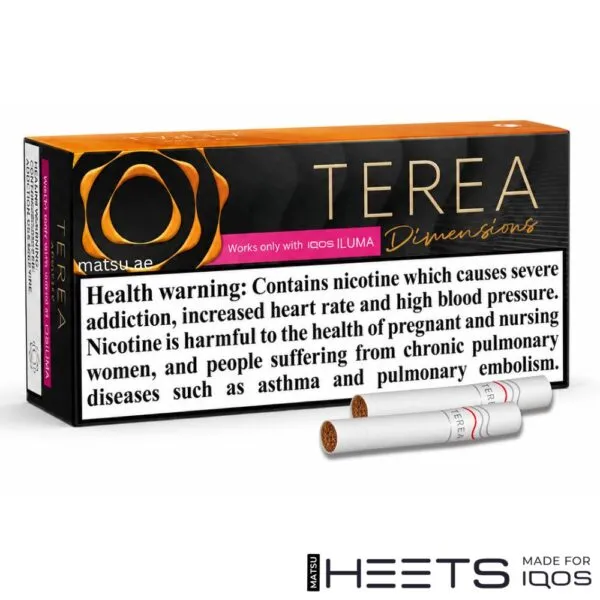 Pack of TEREA Dimensions Apricity UAE sticks for IQOS ILUMA
