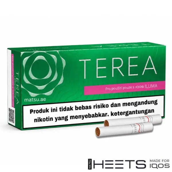Pack of TEREA Green Indonesia sticks for IQOS ILUMA