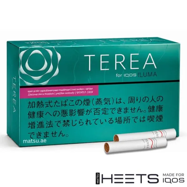 TEREA Menthol Japan box with menthol and cool flavour