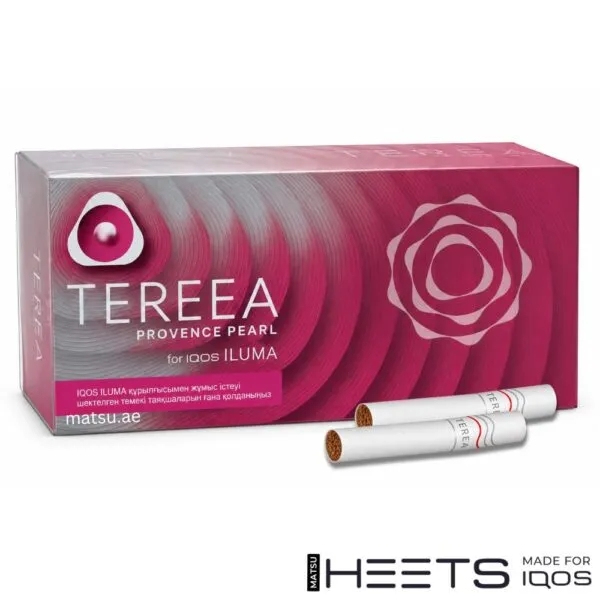 TEREA Provence Pearl Kazakhstan pack, tobacco with grape-flavored pearl capsule