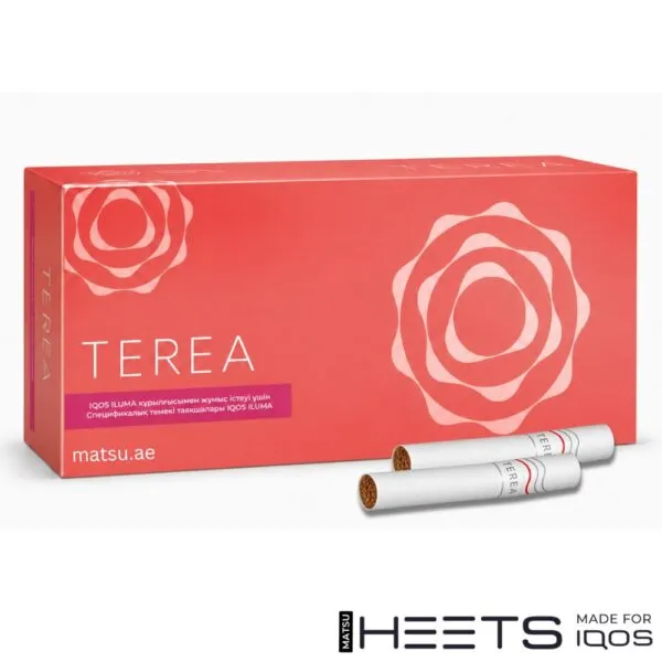 TEREA Ruby Fuse Kazakhstan box with tobacco and berry flavour