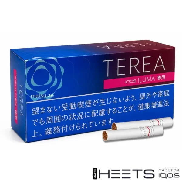 TEREA Ruby Regular Japan pack, tobacco and red berry flavour