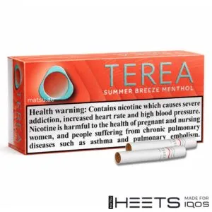 TEREA Summer Breeze UAE pack, tobacco and smooth flavour