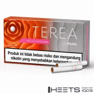 TEREA Sun Pearl Indonesia box with capsule and green fruit flavour