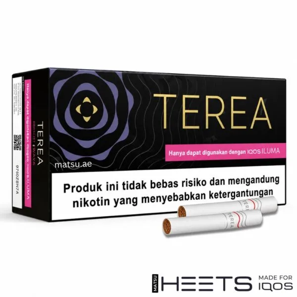 TEREA Berrine Edition Indonesia box with clove and menthol flavour
