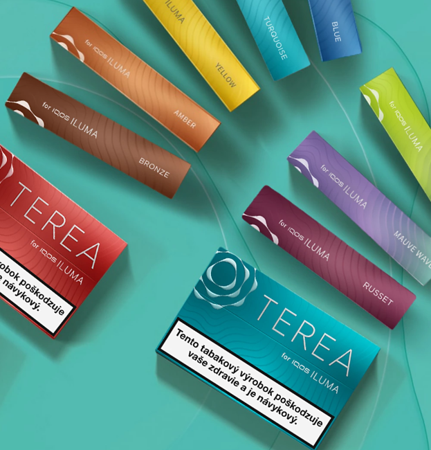 Full range of IQOS TEREA flavors available at Matsu.ae in the UAE
